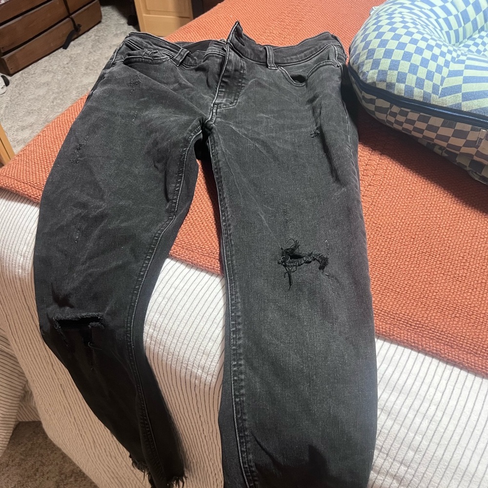Free people black jeans size 29. Like-new